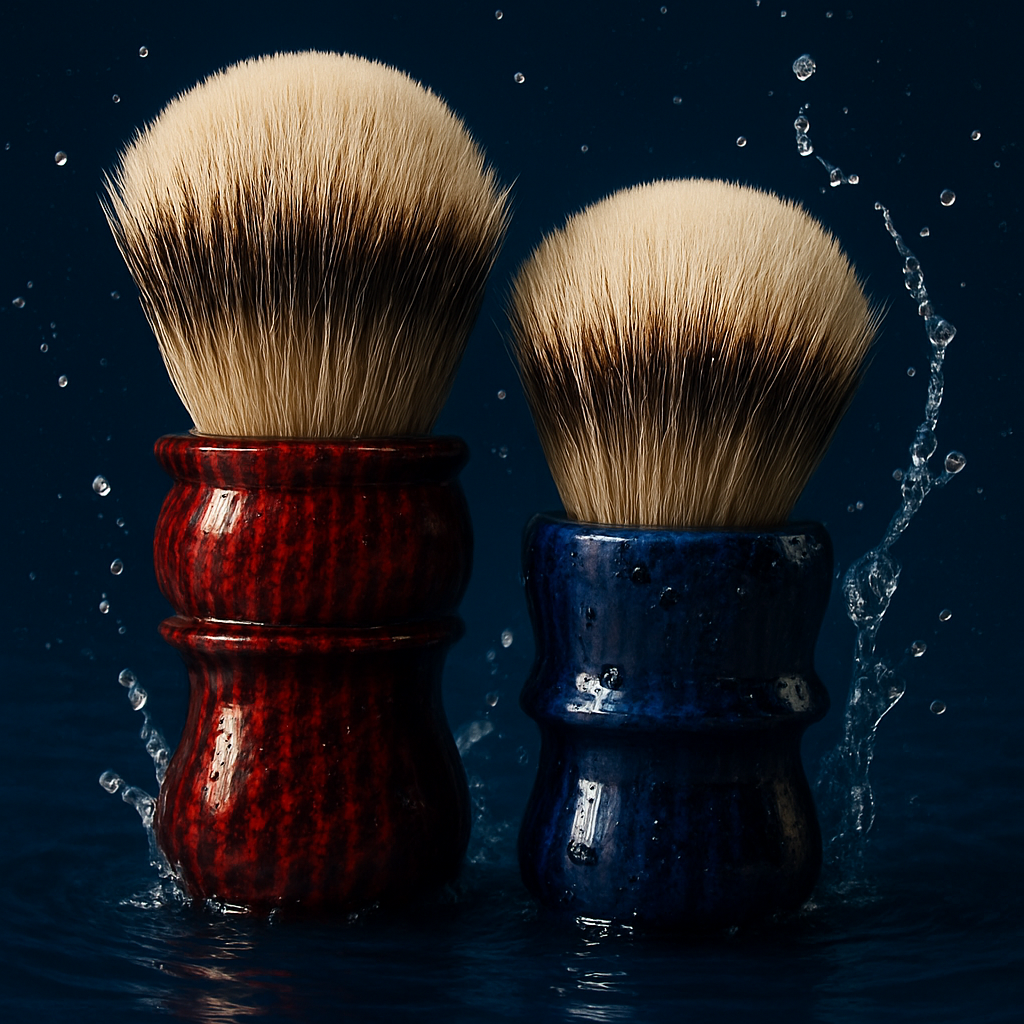 red and blue carbon brushes red and blue carbon brushes