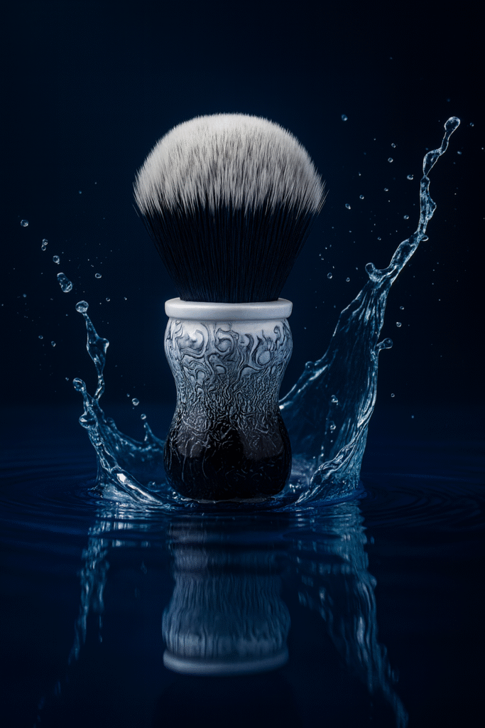 Home Shaving Brush B W 683x1024